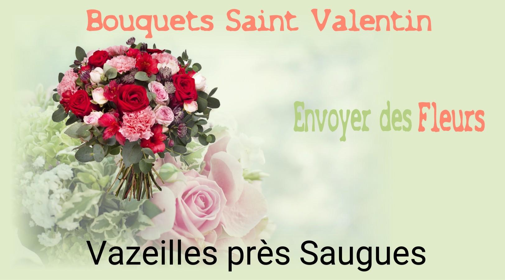 Roses de Saint-Valentin livrées à Vazeilles-près-Saugues